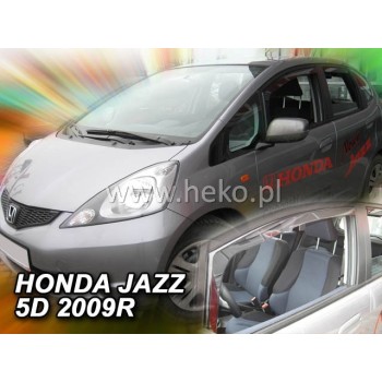Ανεμοθραύστες Honda Jazz (2015-2020) 5 πορτο - 2 τμχ εμπρός, Heko