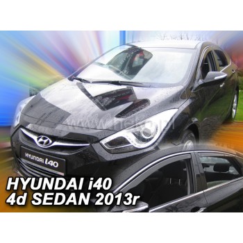 Ανεμοθραύστες Hyundai i40 (2011-2019) sedan - 4 τμχ. εμπρός και πίσω, Heko