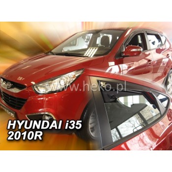 Ανεμοθραύστες Hyundai ix 35 (2010-2015) 5 πορτο - 4 τμχ. εμπρός και πίσω, Heko Ανεμοθραύστες Hyundai ix 35 (2010-2015) 5 πορτο - 4 τμχ. εμπρός και πίσω, Heko