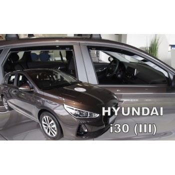 Ανεμοθραύστες Hyundai i30 (2017+) 5 πορτο , combi - 4 τμχ. εμπρός και πίσω, Heko