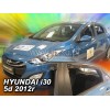 Ανεμοθραύστες Hyundai i30 (2012-2017) 5 πορτο - 4 τμχ. εμπρός και πίσω, Heko