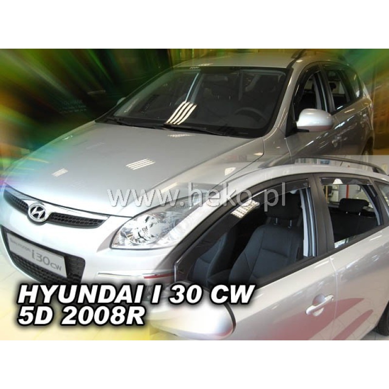 Ανεμοθραύστες Hyundai i30 (2008-2012) combi - 4 τμχ. εμπρός και πίσω, Heko