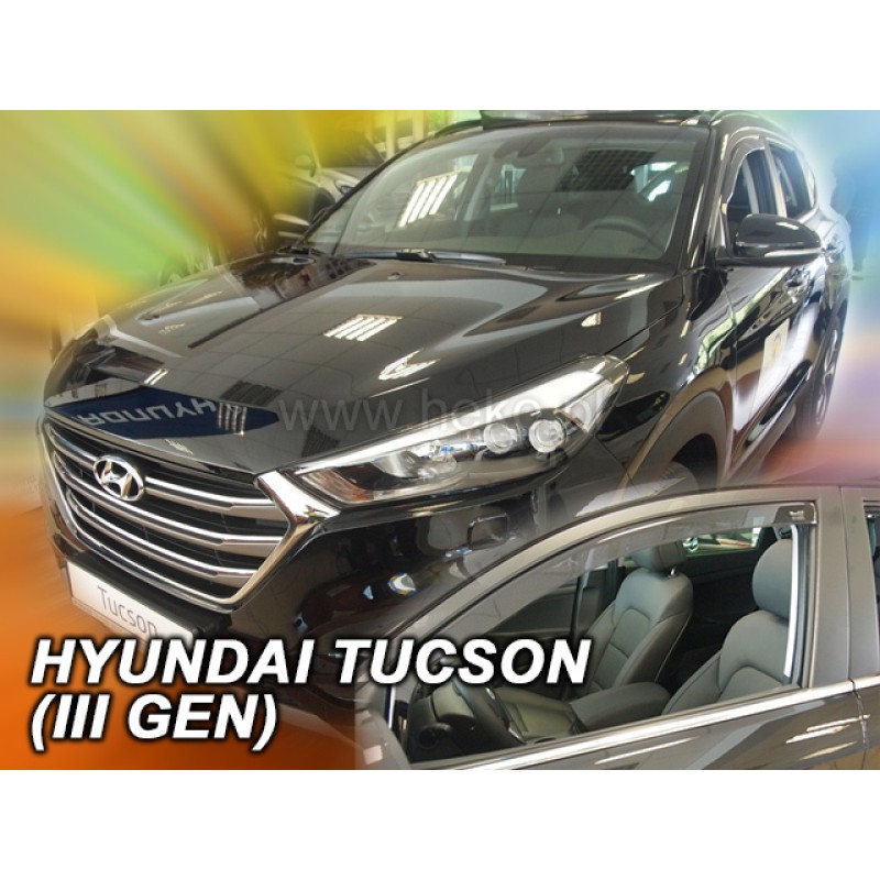 Ανεμοθραύστες Hyundai Tucson (2015-2020) 5 πορτο - 2 τμχ. εμπρός, Heko