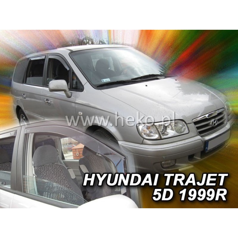 Ανεμοθραύστες Hyundai Trajet (1998-2008) 5 πορτο - 2 τμχ. εμπρός, Heko