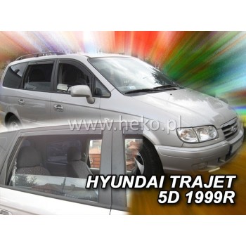 Ανεμοθραύστες Hyundai Trajet (1998-2008) 5 πορτο - 4 τμχ. εμπρός και πίσω, Heko Ανεμοθραύστες Hyundai Trajet (1998-2008) 5 πορτο - 4 τμχ. εμπρός και πίσω, Heko