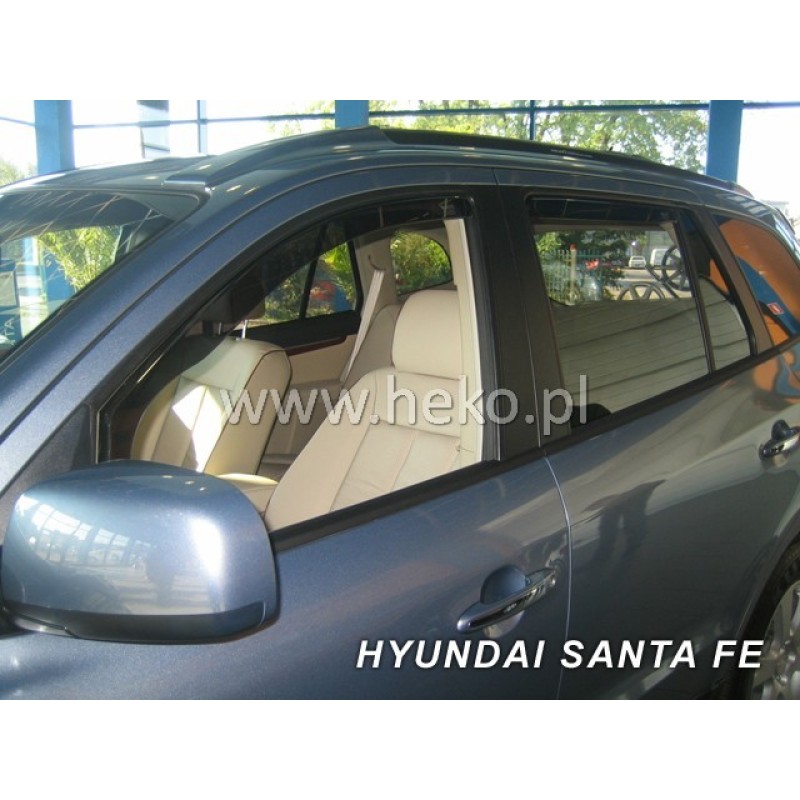 Ανεμοθραύστες Hyundai Santa Fe (2006-2012) 5 πορτο - 2 τμχ. εμπρός, Heko