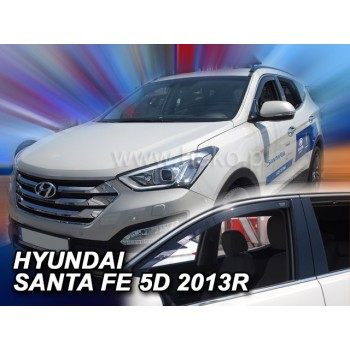 Ανεμοθραύστες Hyundai Santa Fe (2012-2018) 5 πορτο - 2 τμχ. εμπρός, Heko Ανεμοθραύστες Hyundai Santa Fe (2012-2018) 5 πορτο - 2 τμχ. εμπρός, Heko