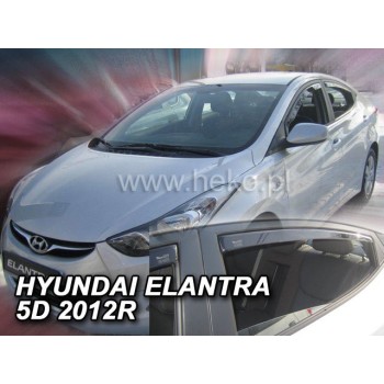 Ανεμοθραύστες Hyundai Elantra (2000-2010) 5 πορτο , sedan - 2 τμχ. εμπρός, Heko