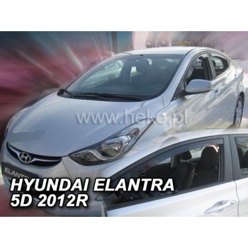 Ανεμοθραύστες Hyundai Elantra (2010-2015) sedan - 2 τμχ. εμπρός, Heko