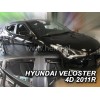 Ανεμοθραύστες Hyundai Veloster (2011-2018) hatchback - 2 τμχ. εμπρός και 1 πίσω δεξιά, Heko
