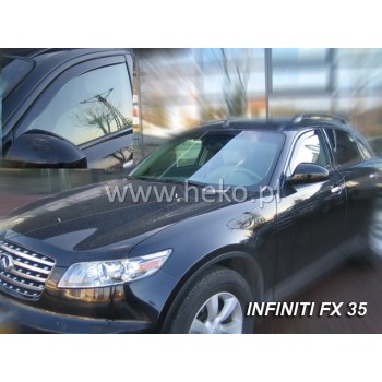 Ανεμοθραύστες Infiniti FX 35/45 (2003-2008) 5 πορτο - 2 τμχ. εμπρός, Heko Ανεμοθραύστες Infiniti FX 35/45 (2003-2008) 5 πορτο - 2 τμχ. εμπρός, Heko