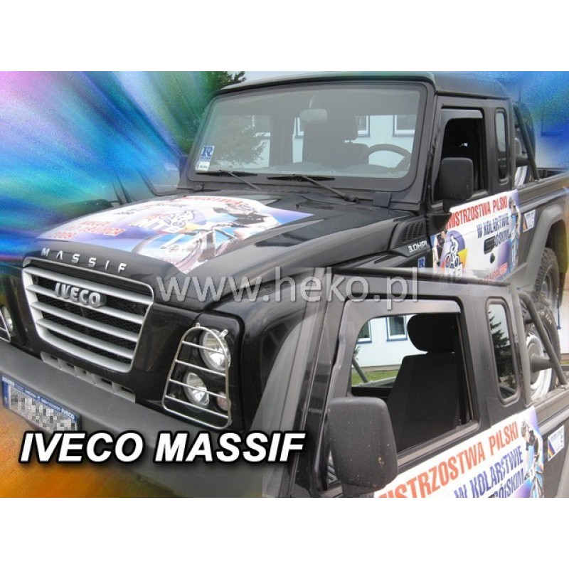 Ανεμοθραύστες Iveco Massif (2007-2011) 2 τμχ. εμπρός, Heko
