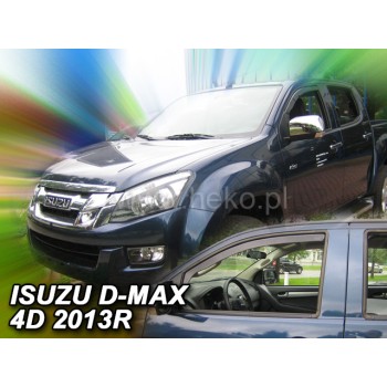 Ανεμοθραύστες Isuzu D-Max (2012-2019) 2/4 πορτο - 2 τμχ. εμπρός, Heko