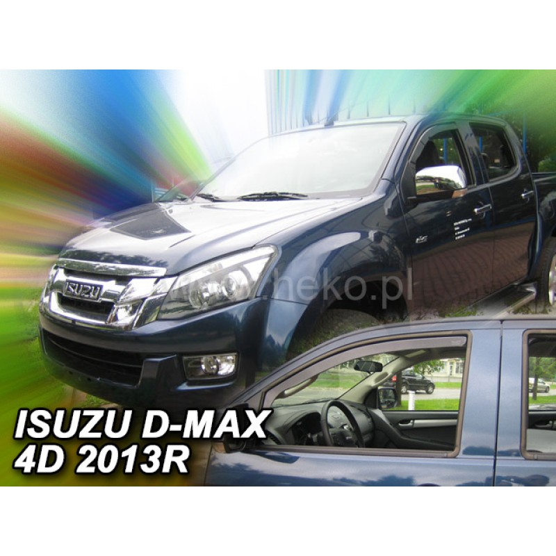 Ανεμοθραύστες Isuzu D-Max (2012-2019) 2/4 πορτο - 2 τμχ. εμπρός, Heko