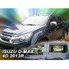 Ανεμοθραύστες Isuzu D-Max (2012-2019) 4 πορτο - 4 τμχ. εμπρός και πίσω, Heko
