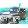 Ανεμοθραύστες Jeep Wrangler (1996-2006) 3 πορτο, Heko