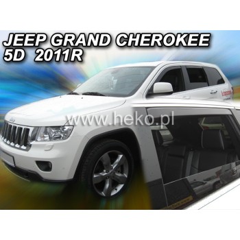 Ανεμοθραύστες Jeep Renegade (2014+) 5 πορτο - 4 τμχ. εμπρός και πίσω, Heko Ανεμοθραύστες Jeep Renegade (2014+) 5 πορτο - 4 τμχ. εμπρός και πίσω, Heko