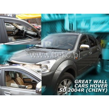 Ανεμοθραύστες Great Wall Hover (2005-2012) 5 πορτο - 2 τμχ. εμπρός, Heko