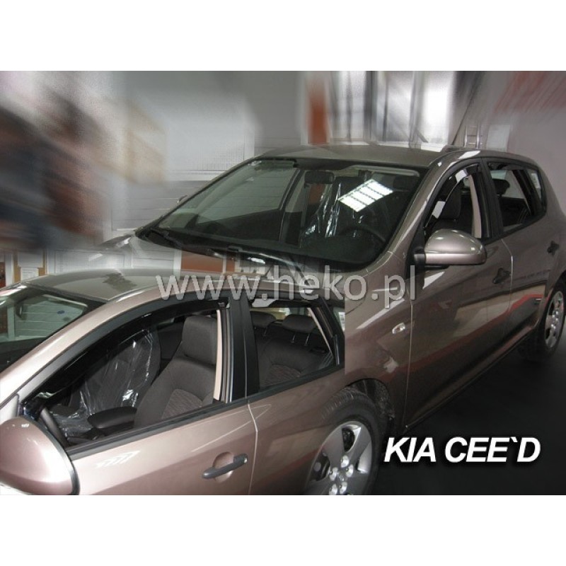 Ανεμοθραύστες Kia Ceed (2006-2012) 5 πορτο - 2 τμχ. εμπρός, Heko