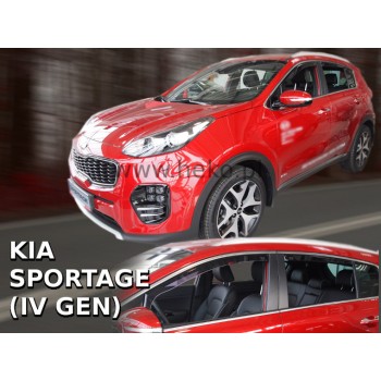 Ανεμοθραύστες Kia Sportage (2016-2021) 5 πορτο - 4 τμχ. εμπρός και πίσω, Heko Ανεμοθραύστες Kia Sportage (2016-2021) 5 πορτο - 4 τμχ. εμπρός και πίσω, Heko