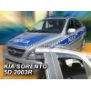 Ανεμοθραύστες Kia Sorento (2002-2009) 5 πορτο - 4 τμχ. εμπρός και πίσω, Heko
