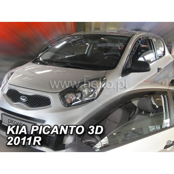 Ανεμοθραύστες Kia Picanto (2011-2017) 3 πορτο, Heko