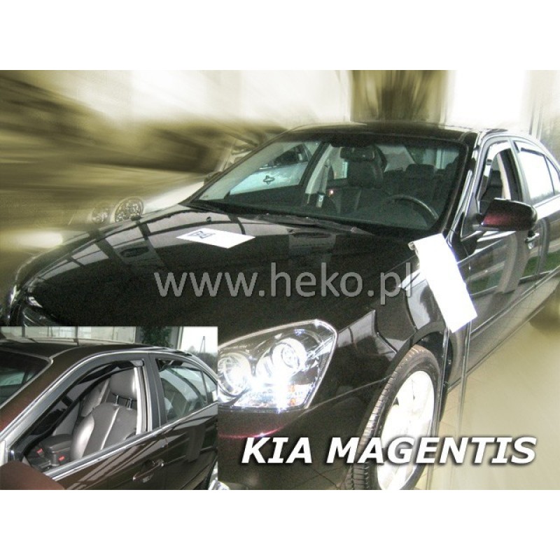 Ανεμοθραύστες Kia Opirus (2003-2010) sedan - 4 τμχ. εμπρός και πίσω, Heko
