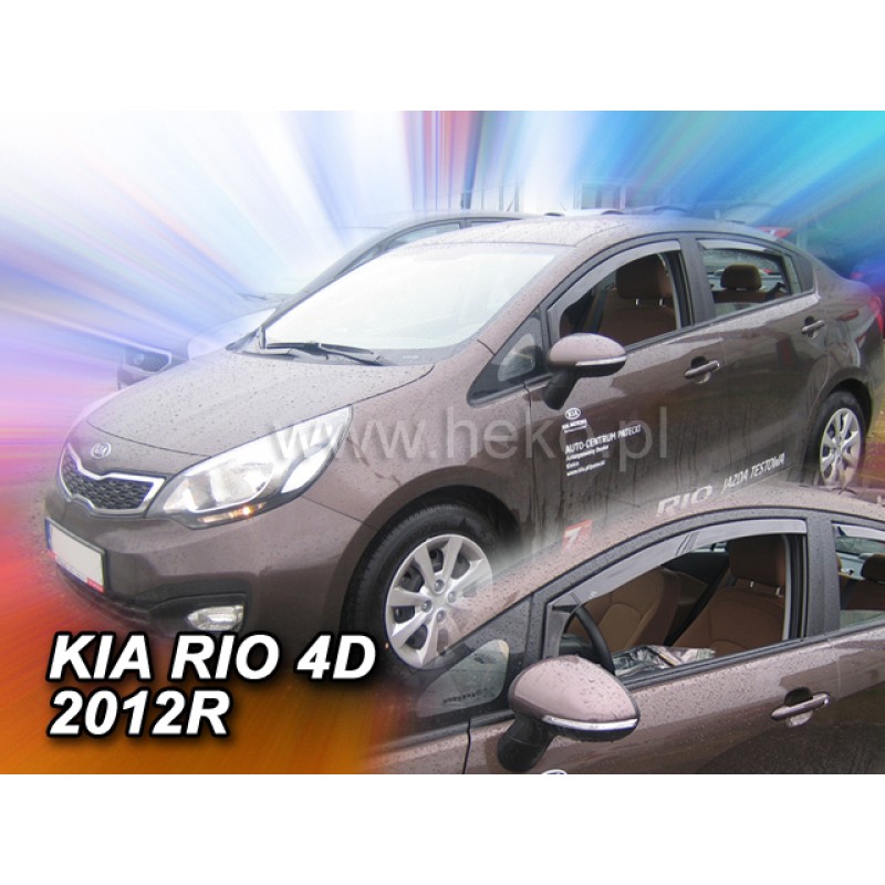 Ανεμοθραύστες Kia Spectra (2000-2004) sedan - 2 τμχ. εμπρός, Heko