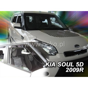 Ανεμοθραύστες Kia Soul (2009-2014) 5 πορτο - 2 τμχ. εμπρός, Heko