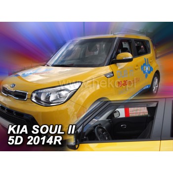 Ανεμοθραύστες Kia Soul (2014-2019) 5 πορτο - 2 τμχ. εμπρός, Heko