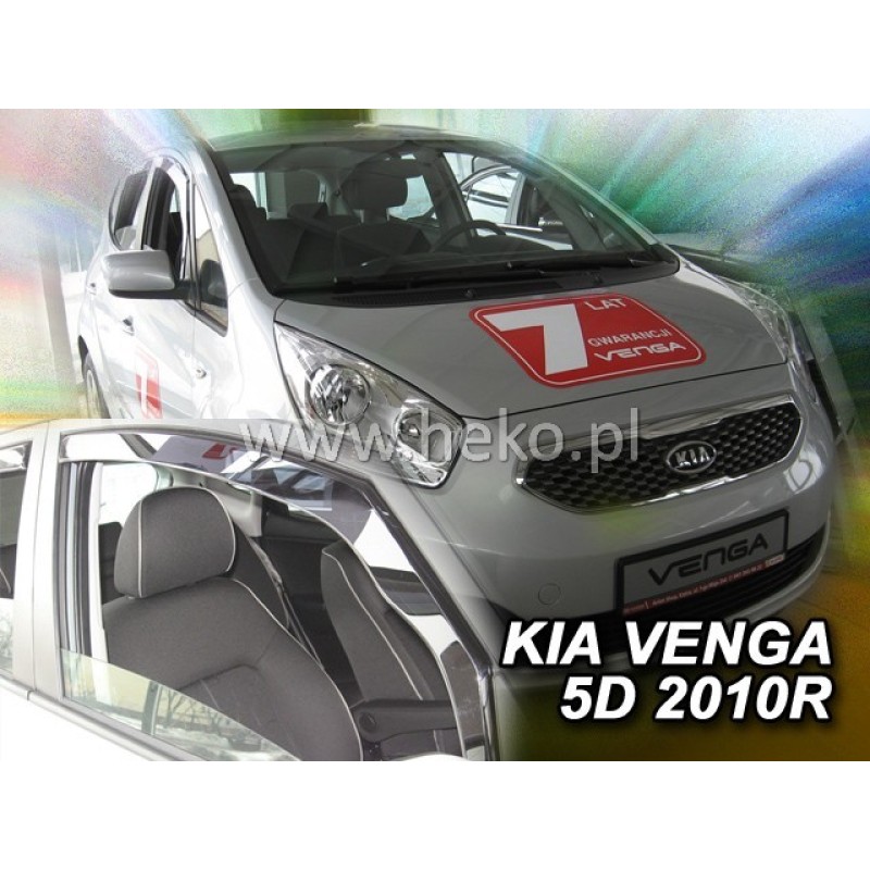 Ανεμοθραύστες Kia Venga (2010-2019) 5 πορτο - 2 τμχ. εμπρός, Heko