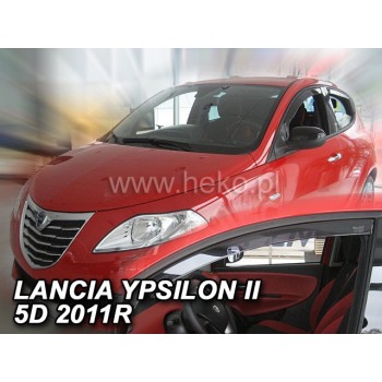 Ανεμοθραύστες Lancia Ypsilon (2011-2024) 5 πορτο - 2 τμχ. εμπρός, Heko