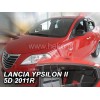 Ανεμοθραύστες Lancia Ypsilon (2011-2024) 5 πορτο - 4 τμχ. εμπρός και πίσω, Heko