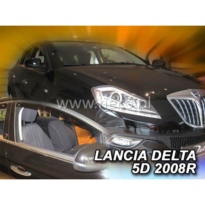Ανεμοθραύστες Lancia Delta (2008-2014) 5 πορτο - 2 τμχ. εμπρός, Heko