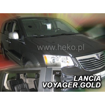 Ανεμοθραύστες Chrysler Voyager Grand (2007-2016) / Lancia Voyager (2011-2016) / Dodge Grand Caravan (2008-2020) 5 πορτο - 4 τμχ. εμπρός και πίσω, Heko