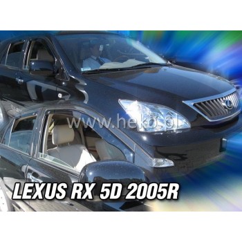 Ανεμοθραύστες Lexus RX (2003-2009) 5 πορτο - 2 τμχ. εμπρός, Heko