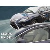 Ανεμοθραύστες Lexus RX (2016-2022) sedan - 2 τμχ. εμπρός, Heko