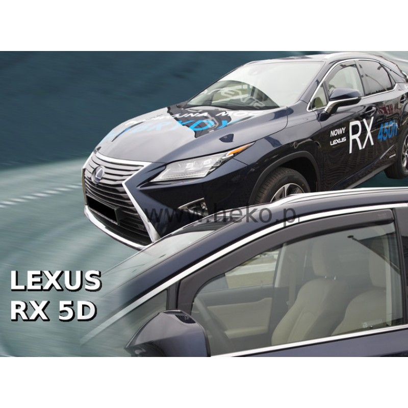 Ανεμοθραύστες Lexus RX (2016-2022) sedan - 2 τμχ. εμπρός, Heko