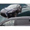 Ανεμοθραύστες Lexus RX (2016-2022) sedan - 4 τμχ. εμπρός και πίσω, Heko