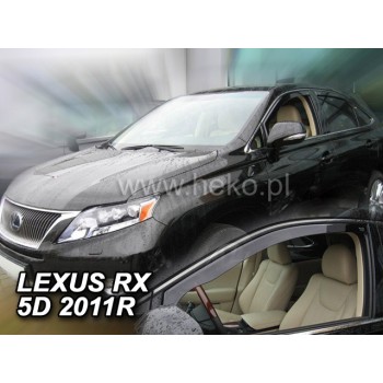 Ανεμοθραύστες Lexus LS (2006-2017) sedan - 2 τμχ. εμπρός, Heko Ανεμοθραύστες Lexus LS (2006-2017) sedan - 2 τμχ. εμπρός, Heko