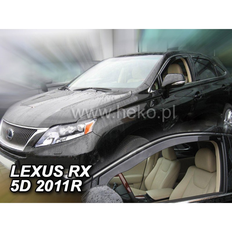Ανεμοθραύστες Lexus LS (2000-2006) sedan - 2 τμχ. εμπρός, Heko