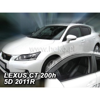 Ανεμοθραύστες Lexus CT 200H (2010-2022) 5 πορτο - 2 τμχ. εμπρός, Heko Ανεμοθραύστες Lexus CT 200H (2010-2022) 5 πορτο - 2 τμχ. εμπρός, Heko