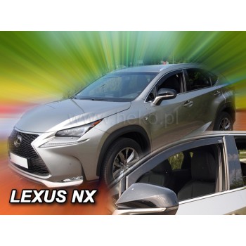 Ανεμοθραύστες Lexus NX (2014-2021) 5 πορτο - 2 τμχ. εμπρός, Heko Ανεμοθραύστες Lexus NX (2014-2021) 5 πορτο - 2 τμχ. εμπρός, Heko