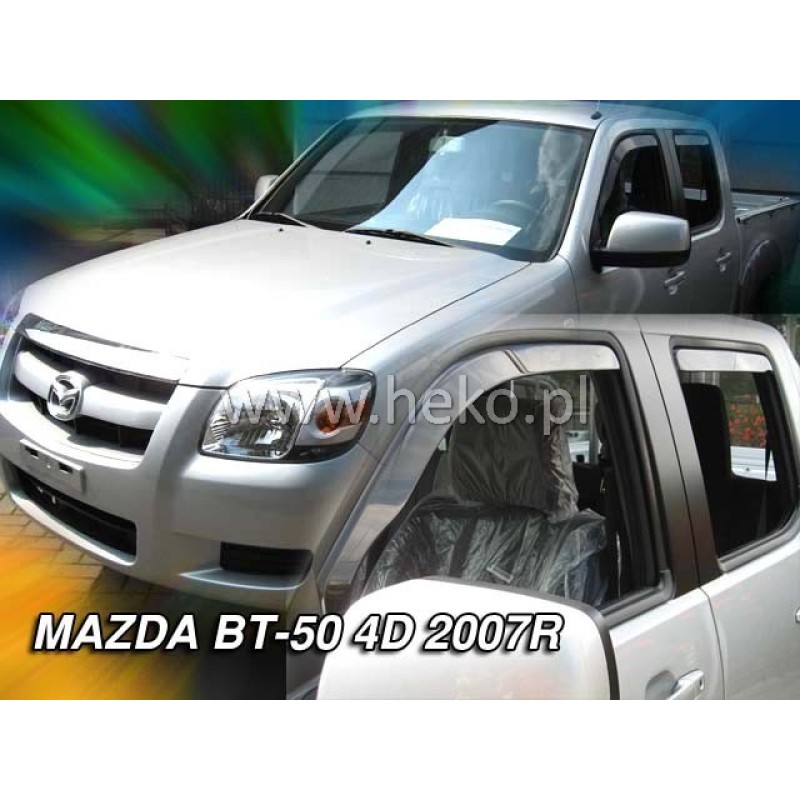 Ανεμοθραύστες Mazda BT-50 (2006-2011) 2/4 πορτο / Ford Ranger 2D (2006-2011) - 2 τμχ. εμπρός, Heko