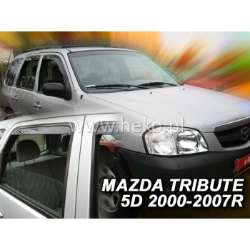 Ανεμοθραύστες Mazda Tribute (2000-2008) 5 πορτο - 4 τμχ. εμπρός και πίσω, Heko Ανεμοθραύστες Mazda Tribute (2000-2008) 5 πορτο - 4 τμχ. εμπρός και πίσω, Heko