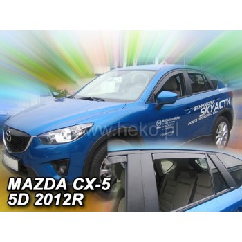 Ανεμοθραύστες Mazda CX5 (2011-2017) 5 πορτο - 4 τμχ. εμπρός και πίσω, Heko Ανεμοθραύστες Mazda CX5 (2011-2017) 5 πορτο - 4 τμχ. εμπρός και πίσω, Heko