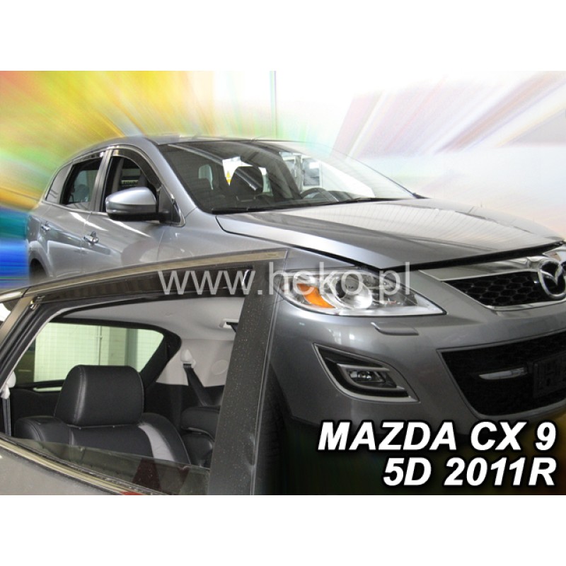 Ανεμοθραύστες Mazda CX9 (2006-2015) 5 πορτο - 4 τμχ. εμπρός και πίσω, Heko