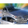 Ανεμοθραύστες Mazda 3 (2003-2009) sedan - 4 τμχ. εμπρός και πίσω, Heko
