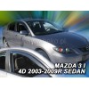 Ανεμοθραύστες Mazda 3 (2003-2009) 5 πορτο - 4 τμχ. εμπρός και πίσω, Heko