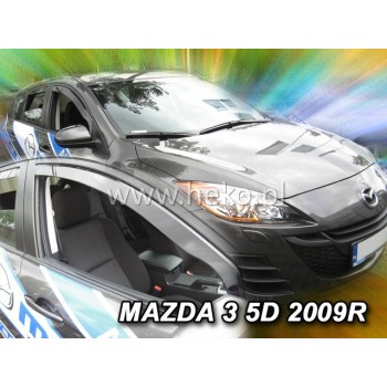 Ανεμοθραύστες Mazda 3 (2008-2014) 5 πορτο ,sedan - 2 τμχ. εμπρός, Heko